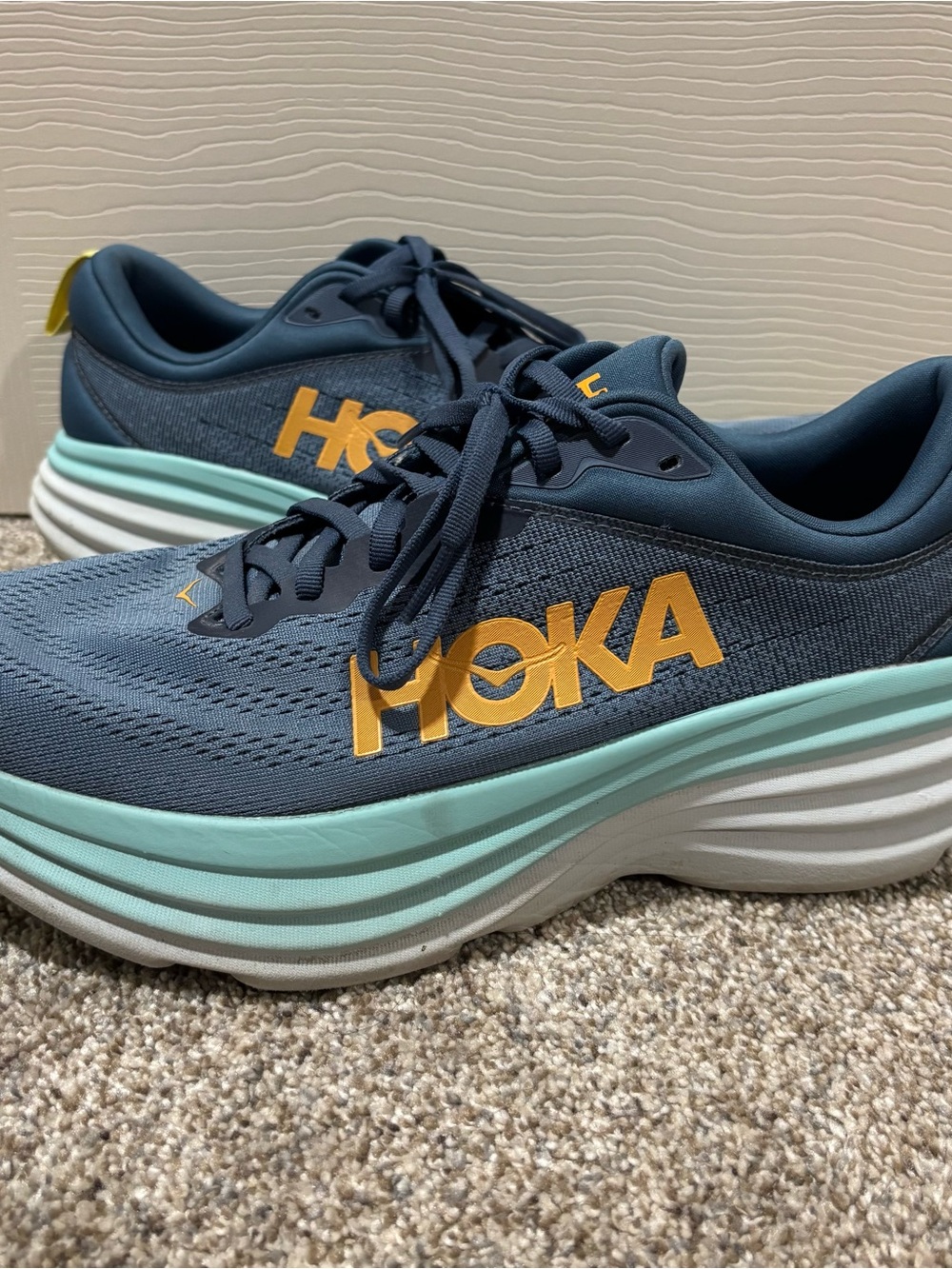 HOKA One Bondi 8 Real Teal Shadow Men’s Size 11 D